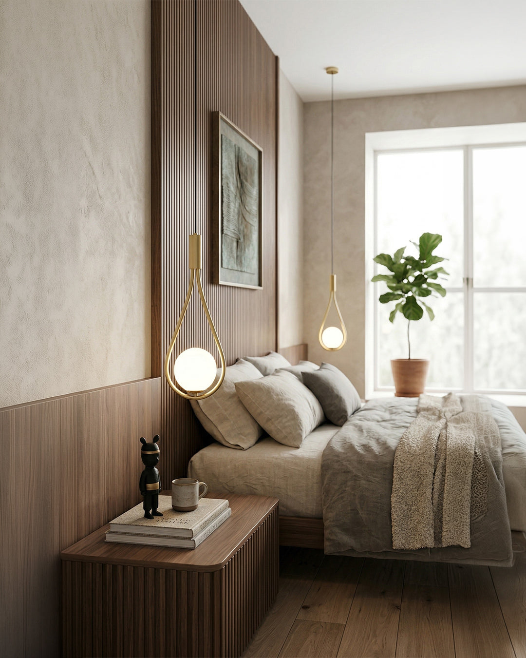 Nordic Drop Hanglamp Minimalistische Druppelvorm Glas Moderne Verlichting voor Eetkamer & Keukeneiland
