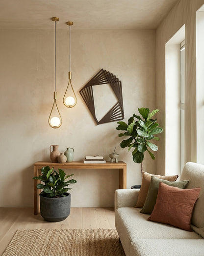 Nordic Drop Hanglamp Minimalistische Druppelvorm Glas Moderne Verlichting voor Eetkamer & Keukeneiland