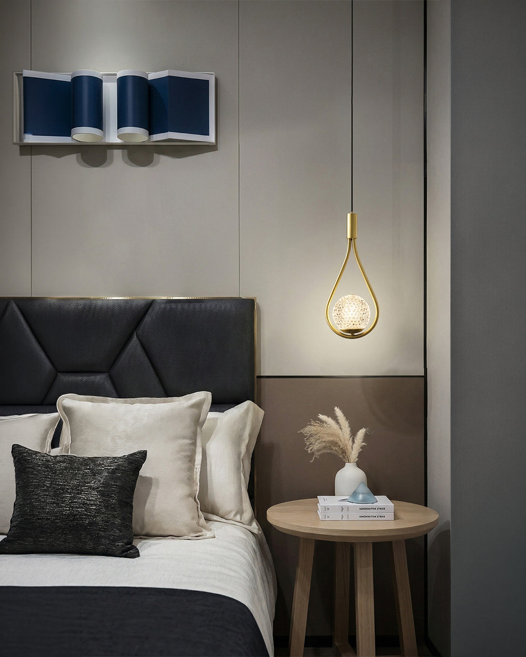 Nordic Drop Hanglamp Minimalistische Druppelvorm Glas Moderne Verlichting voor Eetkamer & Keukeneiland