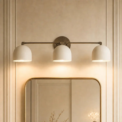 Metalen Wandlamp met Bolvormige Kap – Scandinavische Sfeerlamp voor Badkamer Slaapkamer Woonkamer – Moderne Wandverlichting Zwart Goud Messing