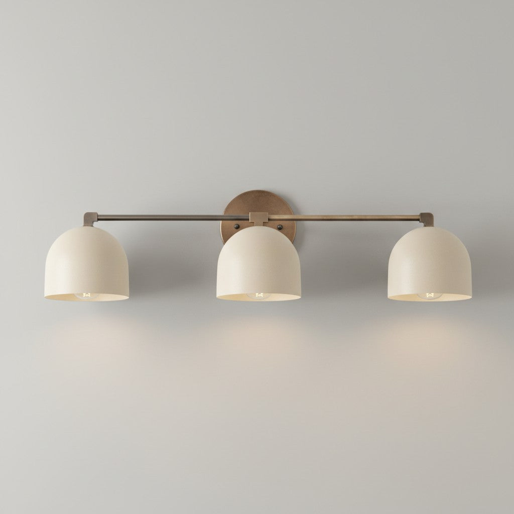 Metalen Wandlamp met Bolvormige Kap – Scandinavische Sfeerlamp voor Badkamer Slaapkamer Woonkamer – Moderne Wandverlichting Zwart Goud Messing