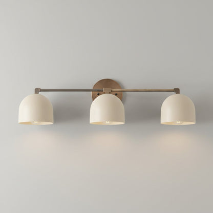 Metalen Wandlamp met Bolvormige Kap – Scandinavische Sfeerlamp voor Badkamer Slaapkamer Woonkamer – Moderne Wandverlichting Zwart Goud Messing