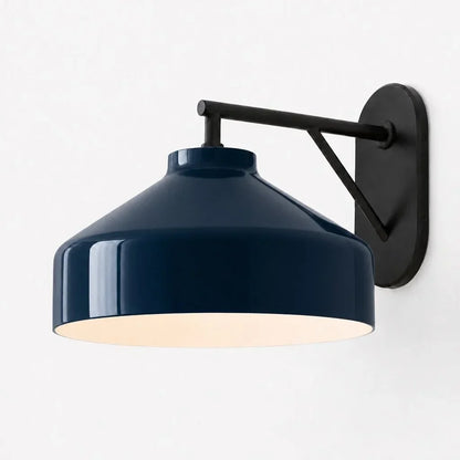 Metalen Wandlamp Minimalistisch Mat Afwerking Scandinavische Stijl Sfeerlicht voor Slaapkamer Gang Woonkamer Interieur