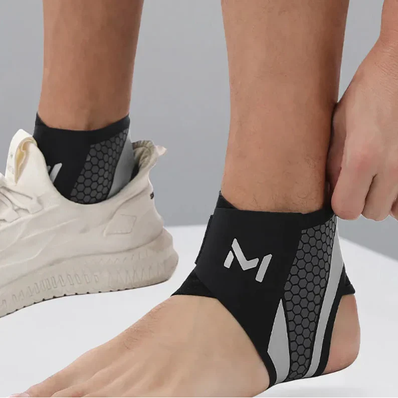 Verstelbare Enkelbrace voor Sport en Herstel – Flexibele Ondersteuning met Compressie
