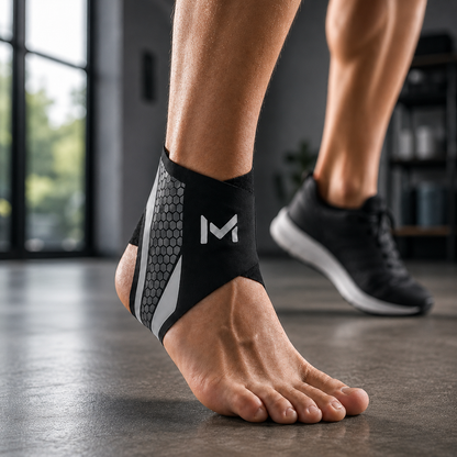 Verstelbare Enkelbrace voor Sport en Herstel – Flexibele Ondersteuning met Compressie