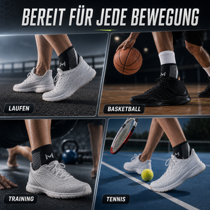 Verstelbare Enkelbrace voor Sport en Herstel – Flexibele Ondersteuning met Compressie