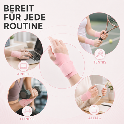 Polsbrace Ultralight — Ademende Nylon Handsteun met Verstelbare Sluiting voor Training en Dagelijks Gebruik