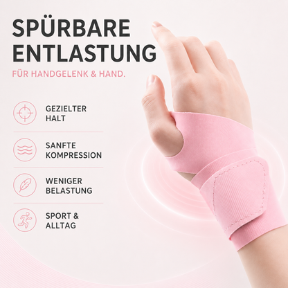Polsbrace Ultralight — Ademende Nylon Handsteun met Verstelbare Sluiting voor Training en Dagelijks Gebruik