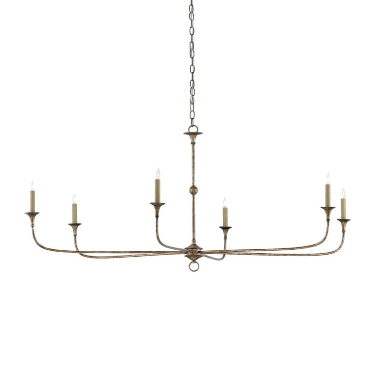Kaarslamp Kroonluchter Messing Metaal Goud Zwart Wit Nikkel Woonkamer Eetkamer 5 6 Armen Hanglamp Vintage Kaarsenkroonluchter