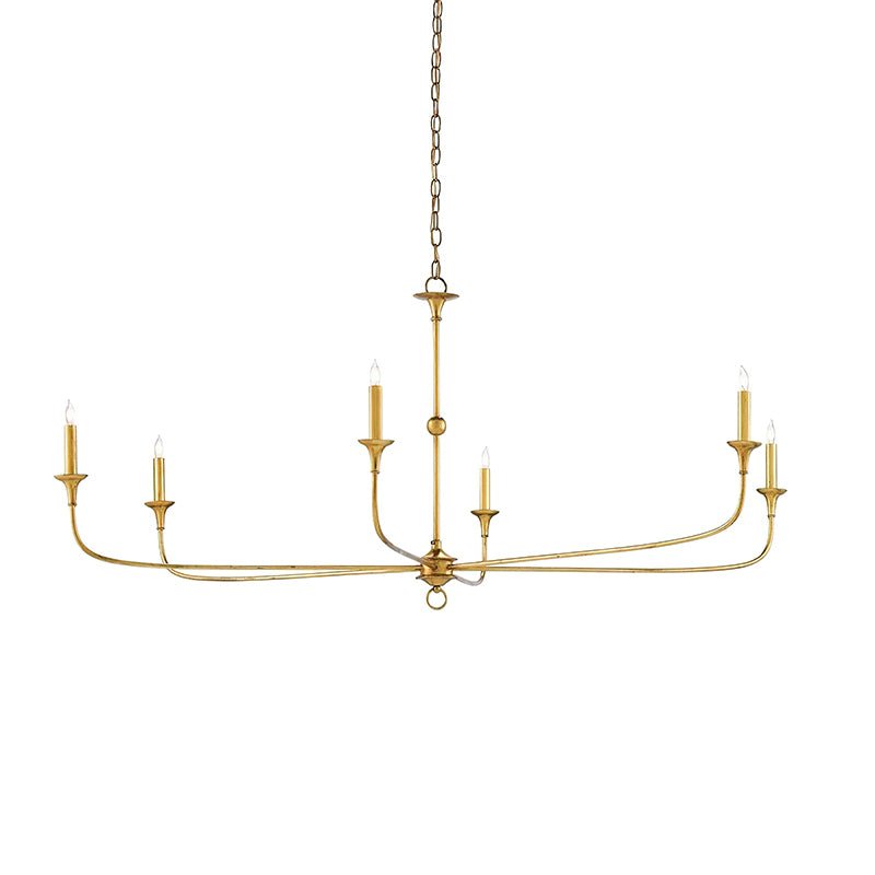 Kaarslamp Kroonluchter Messing Metaal Goud Zwart Wit Nikkel Woonkamer Eetkamer 5 6 Armen Hanglamp Vintage Kaarsenkroonluchter