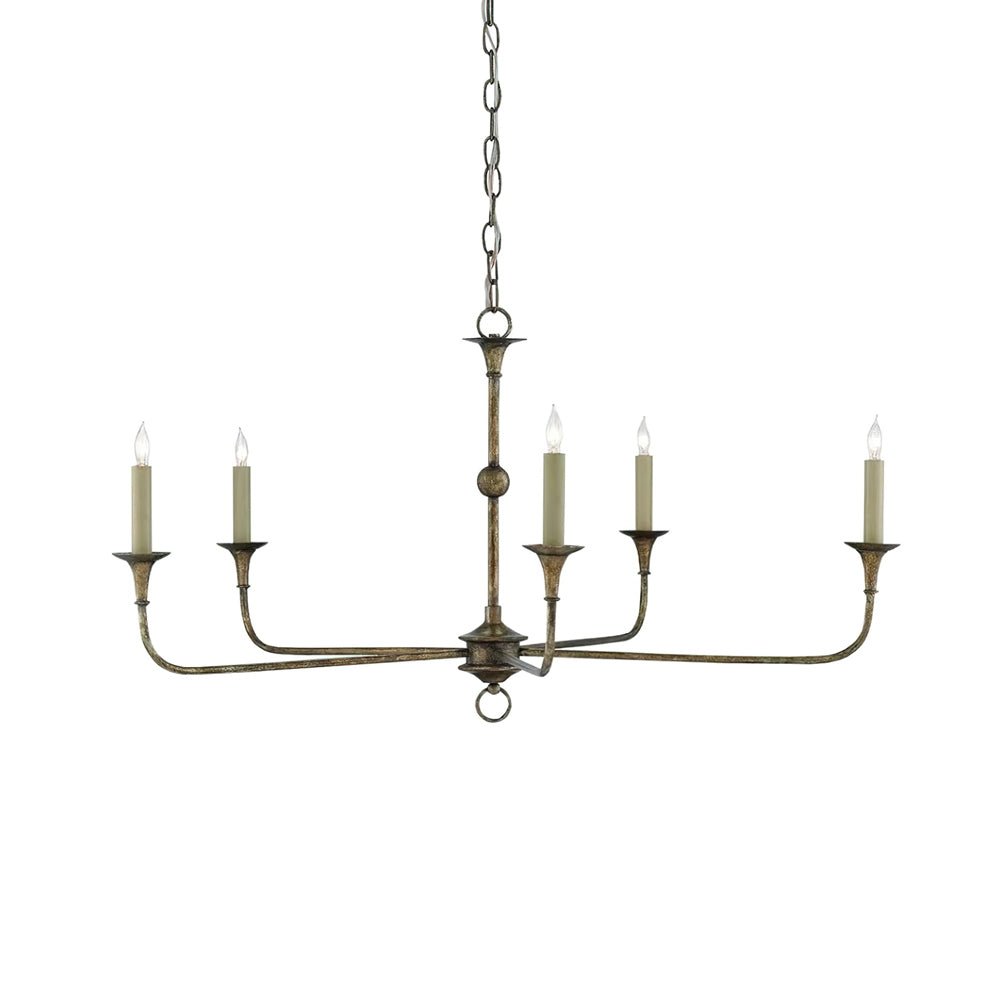 Kaarslamp Kroonluchter Messing Metaal Goud Zwart Wit Nikkel Woonkamer Eetkamer 5 6 Armen Hanglamp Vintage Kaarsenkroonluchter