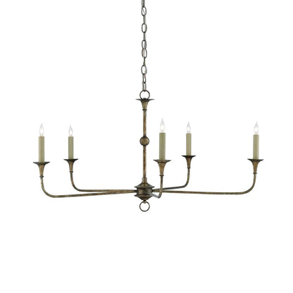 Kaarslamp Kroonluchter Messing Metaal Goud Zwart Wit Nikkel Woonkamer Eetkamer 5 6 Armen Hanglamp Vintage Kaarsenkroonluchter
