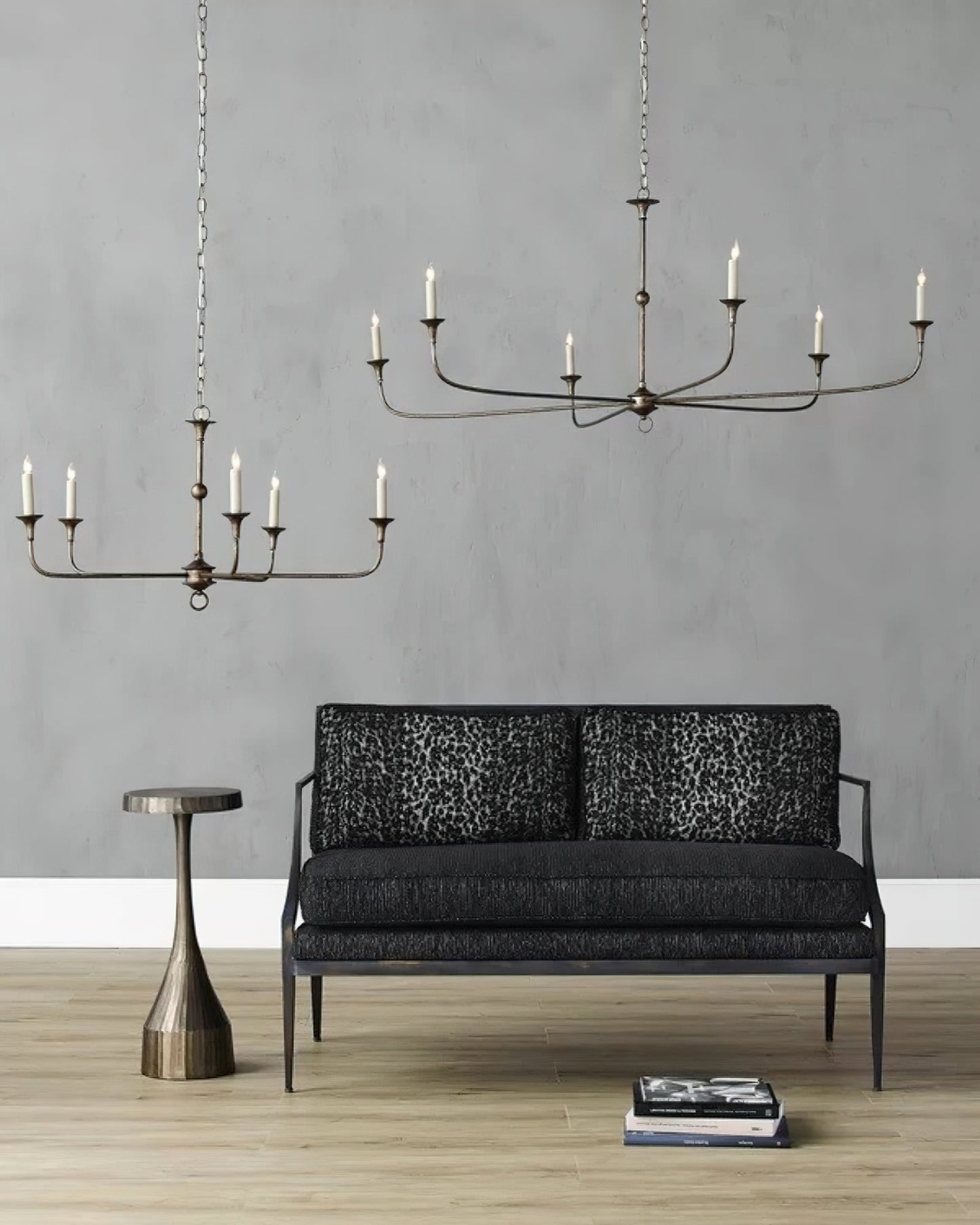 Kaarslamp Kroonluchter Messing Metaal Goud Zwart Wit Nikkel Woonkamer Eetkamer 5 6 Armen Hanglamp Vintage Kaarsenkroonluchter