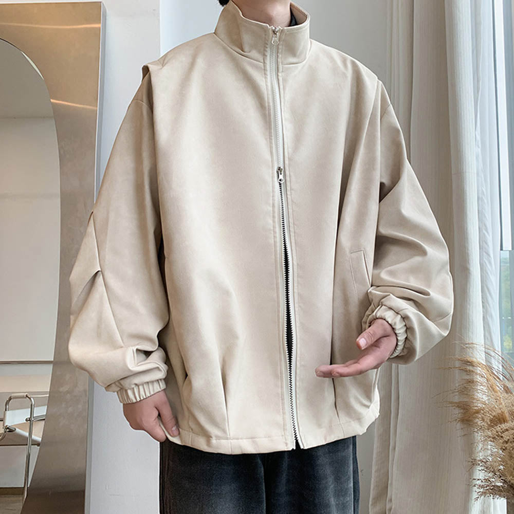 Kunstleder Jas Faux Suede Vintage Look