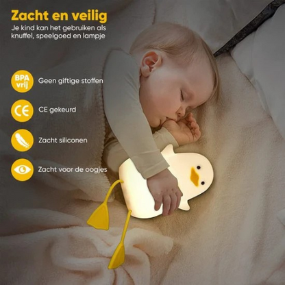 Slaapvriend nachtlampje voor kinderen – zacht en rustgevend licht tegen angst in het donker