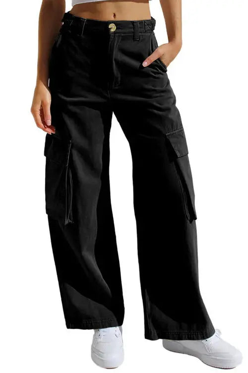 Vrouwelijke Cargo Broek Comfortabel en Stoer