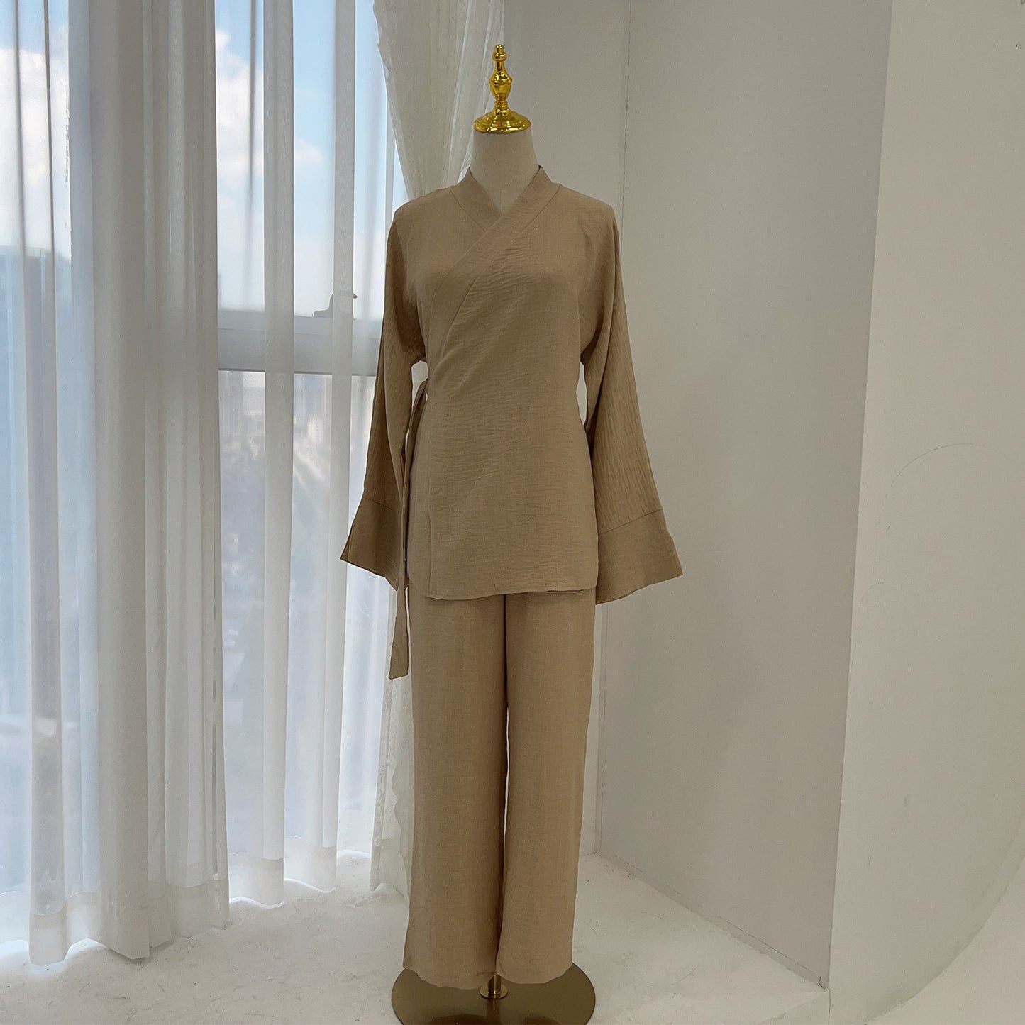 Dames Kimono Set Comfortabele Pasvorm