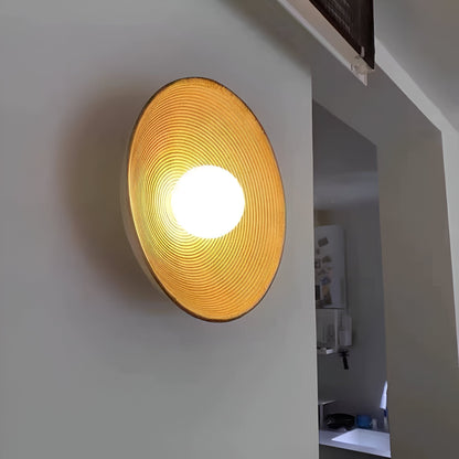 Wandlamp Rond Maan Design LED G4 Japandi Scandinavisch Ø20 Ø50