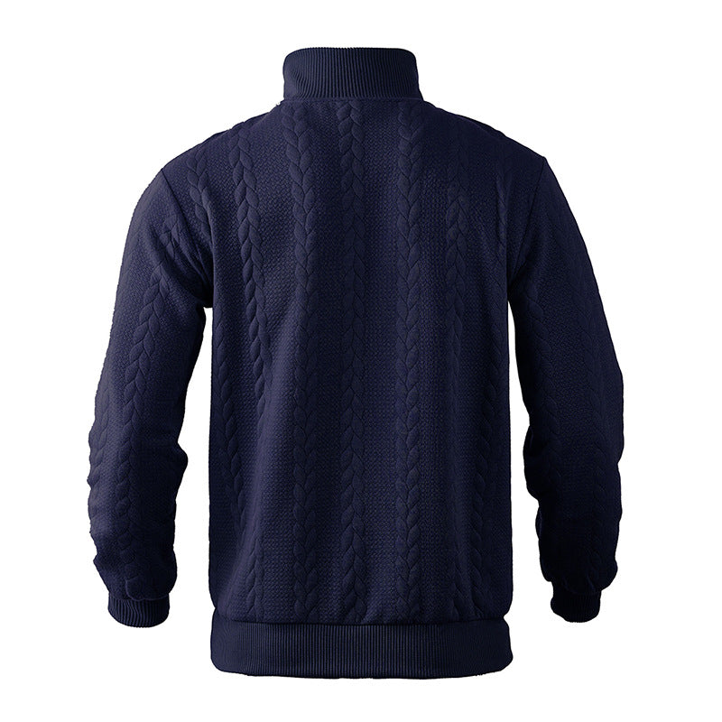 Elios Fleece Trui Met Rits Voor Mannen