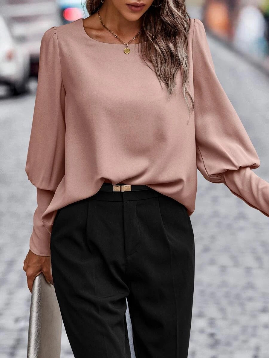 Vrouwelijk Casual Lange Mouwen Shirt Andrina