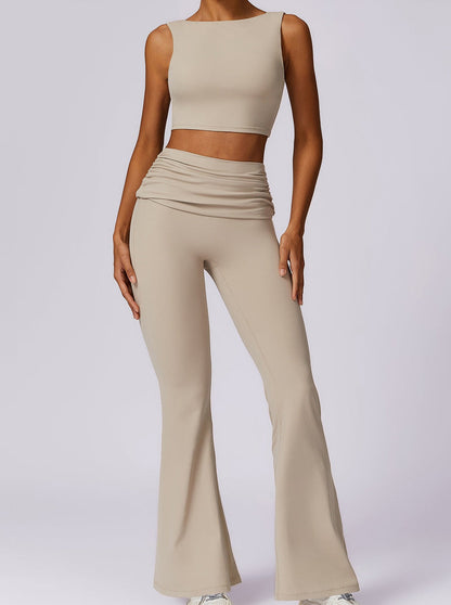 Comfortabele Hoge Taille Leggings met Elastisch Stretch