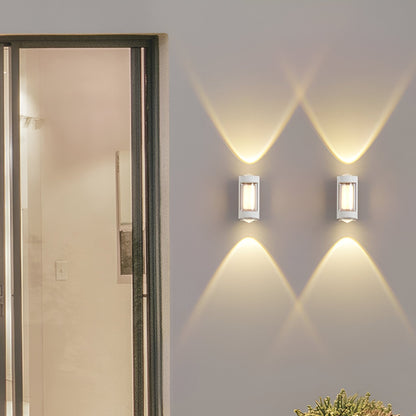 Buitenlamp Up Down LED IP65 Waterdicht Zwart Wit Gevelverlichting 10W