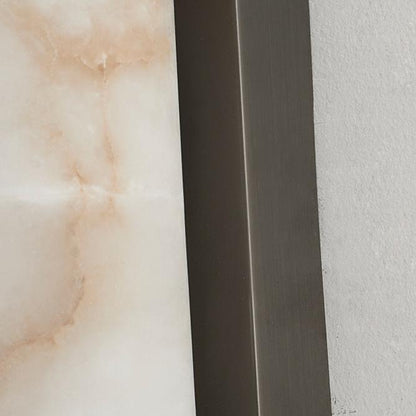 Wandlamp Marmerlook Koper LED 1 Licht Minimalistisch Modern Design