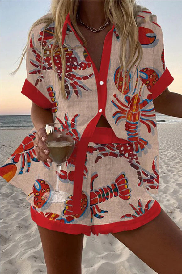 Dames Zomerset Top en Shorts Set Zomerse Kleding