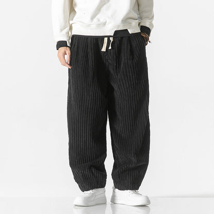 Elegante Corduroy Broek Zacht Comfortabel Katoen