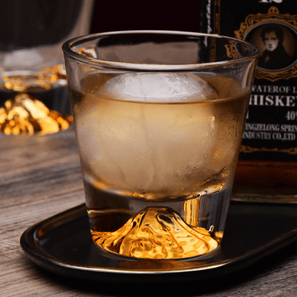 Whiskeyglas Edo Kiriko Handgemaakt Japans Kristal Set Houten Geschenkdoos Chamvin