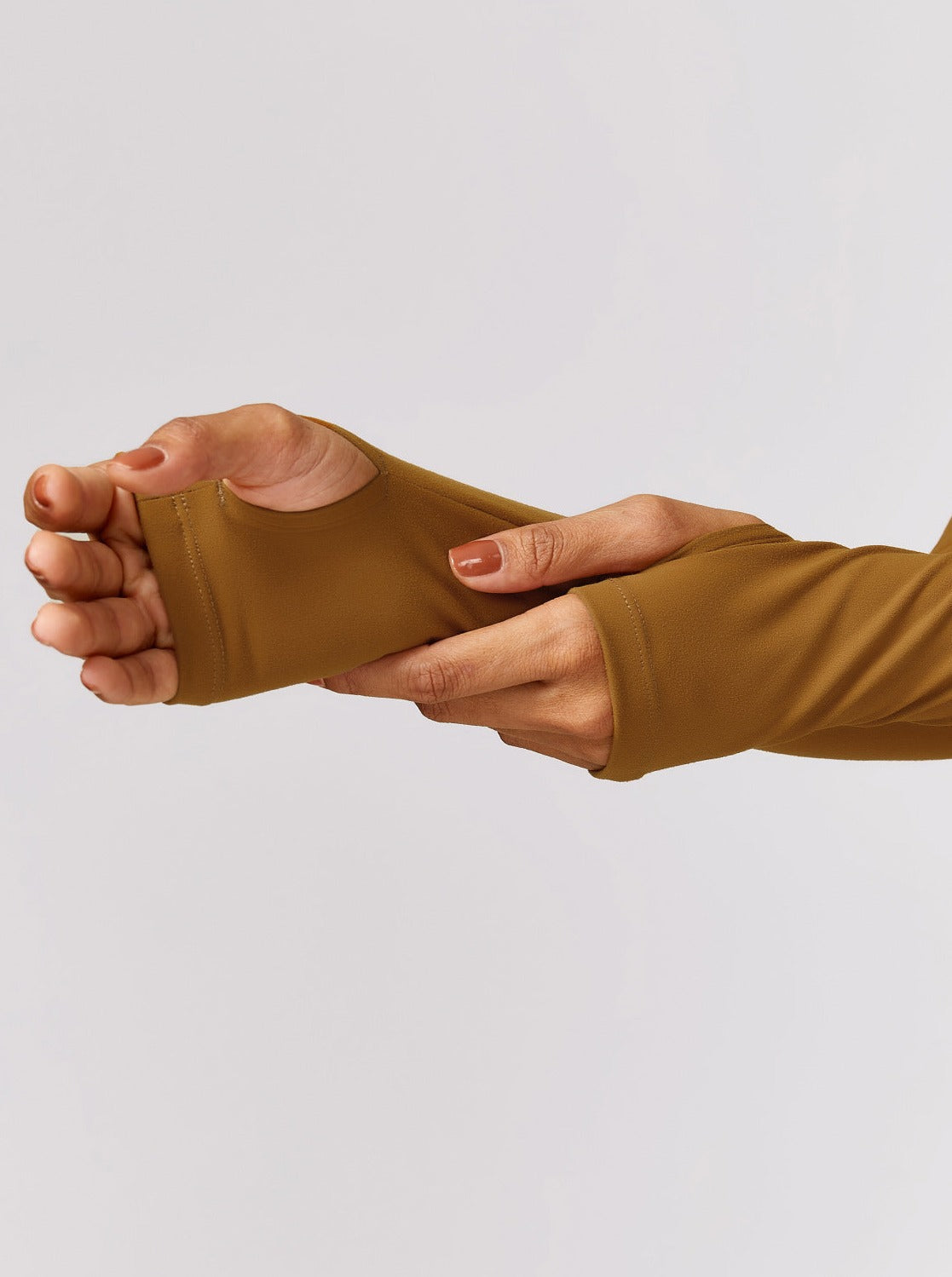 Vrouwelijke Sport Top Langarm voor Fitness en Yoga