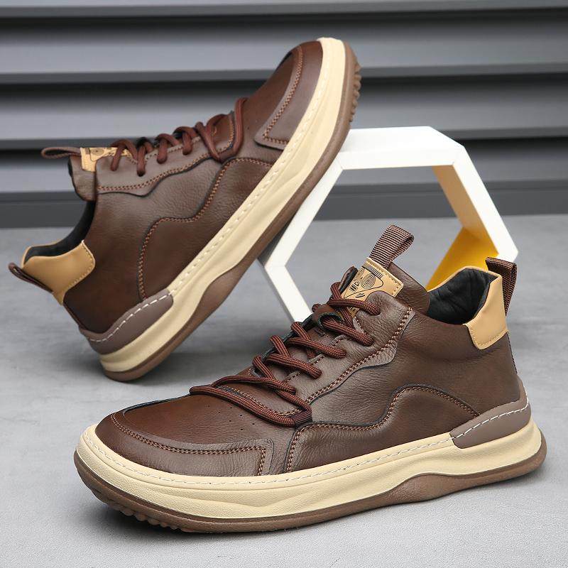 Leren Trainers voor Mannen en Vrouwen