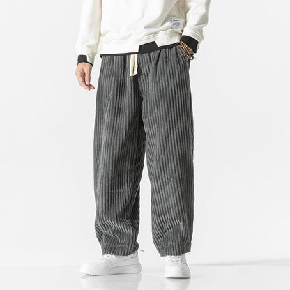 Elegante Cotton Broek voor Dames Comfortabele Corduroy Stof