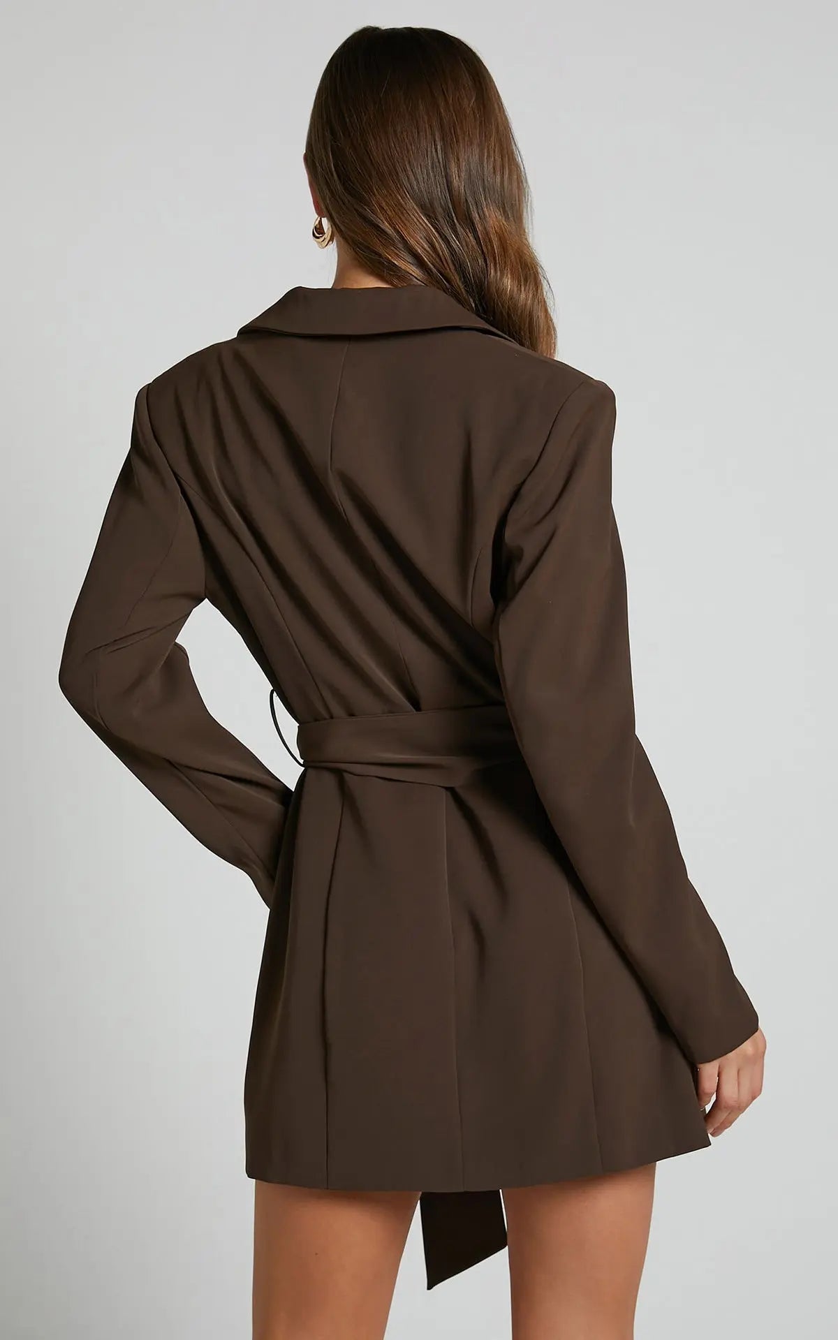 Dames Blazerjurk Klassieke Riemjurk Elegant Design