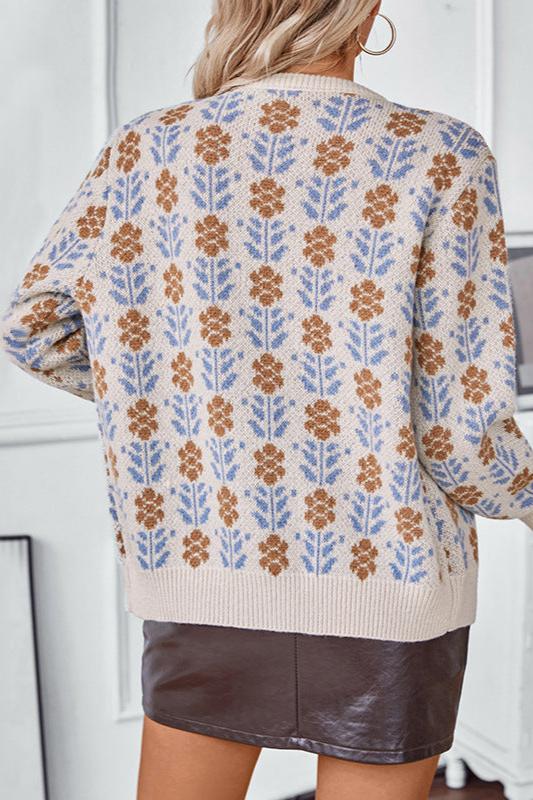 Gebreide Trui Warm en Comfortabel van Acryl