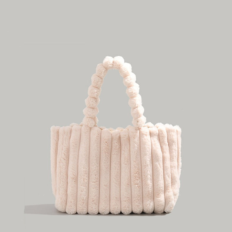 Pluche Schoudertas Extra Zachte Cloudpuff Tas