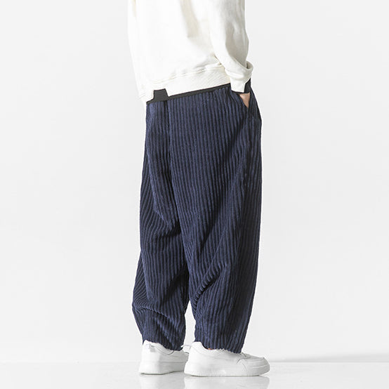 Elegante Corduroy Broek Zacht Comfortabel Katoen