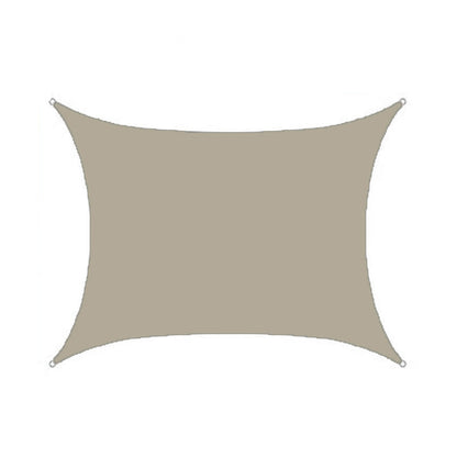 Waterdicht Rechthoekig Schaduwdoek voor Terras, Balkon en Tuin – Polyester UV-Bescherming