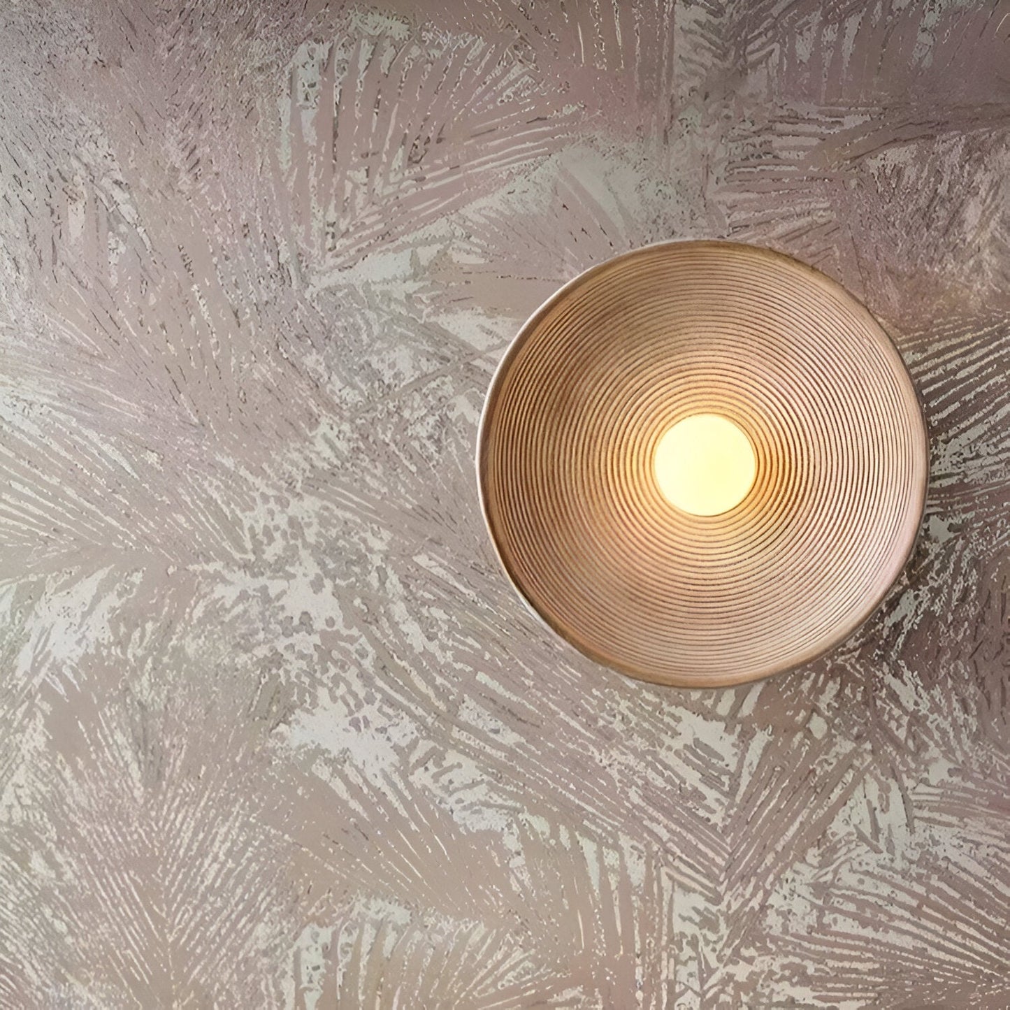 Wandlamp Rond Maan Design LED G4 Japandi Scandinavisch Ø20 Ø50
