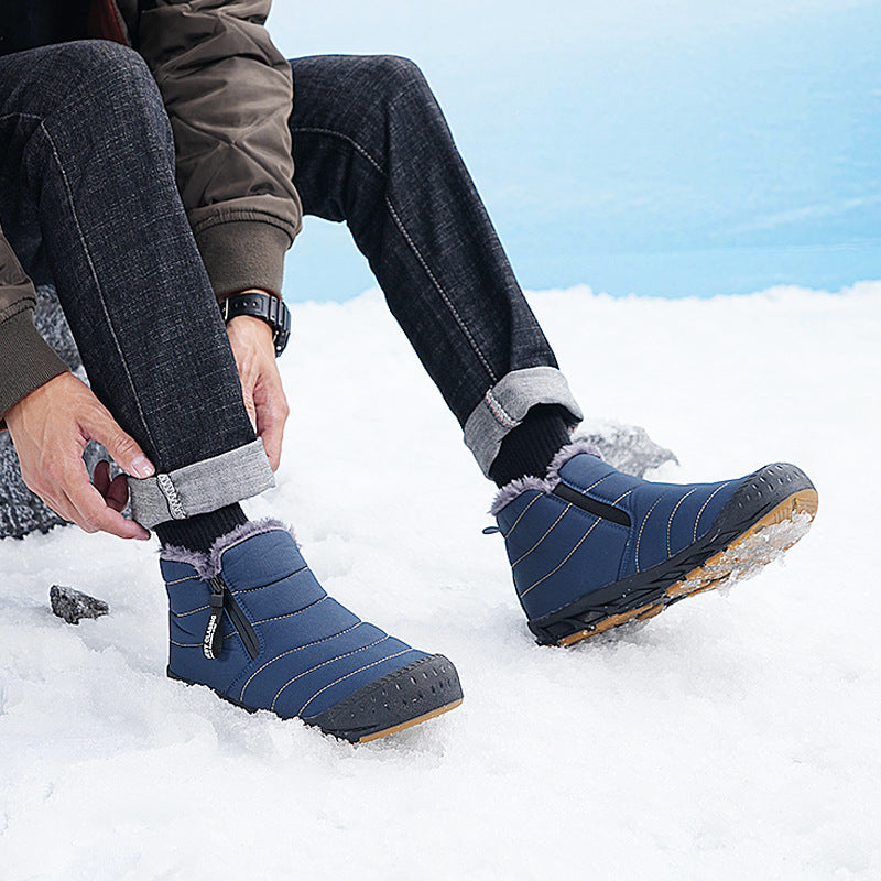 Waterdichte Winterlaarzen voor Heren Zwart Warm