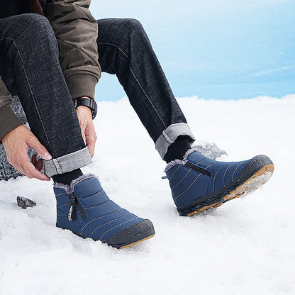 Waterdichte Winterlaarzen voor Heren Zwart Warm