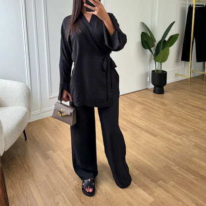 Dames Kimono Set Comfortabele Pasvorm