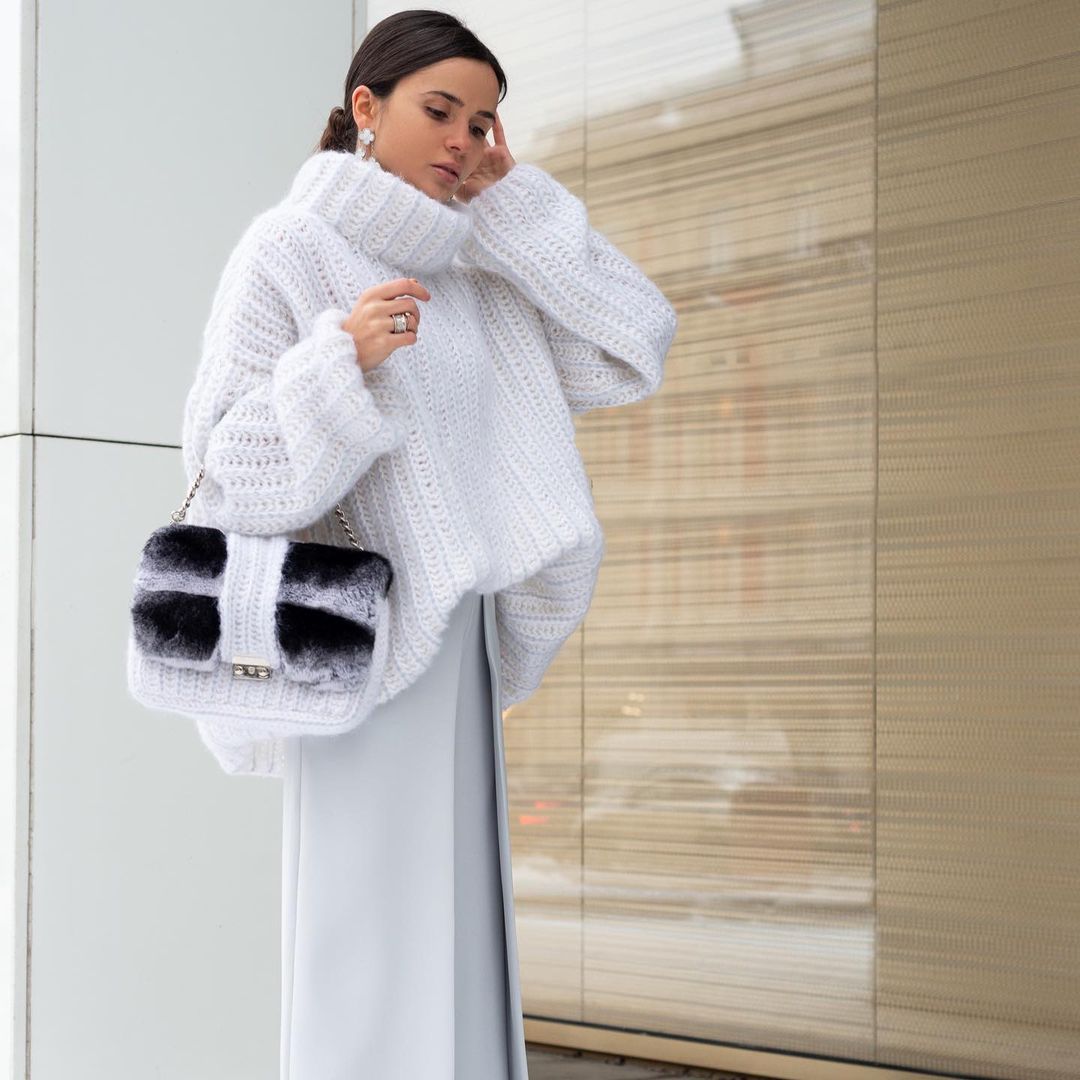 Dames Trui Oversized Zacht Gebreid Coltrui