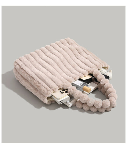 Pluche Schoudertas Extra Zachte Cloudpuff Tas