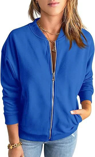 Dames Overgangsjas Rits Modern Elegant → Dames Overjas Rits Waterdicht Modern Design - StudioMarella