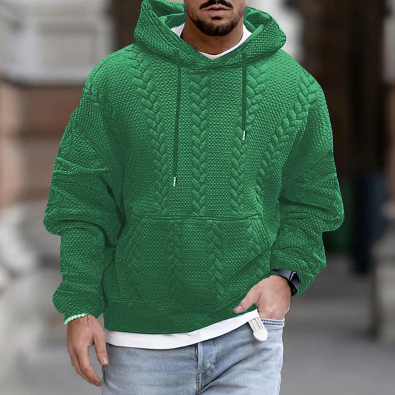 Romeo Fleece Trui met Capuchon en Lange Mouwen