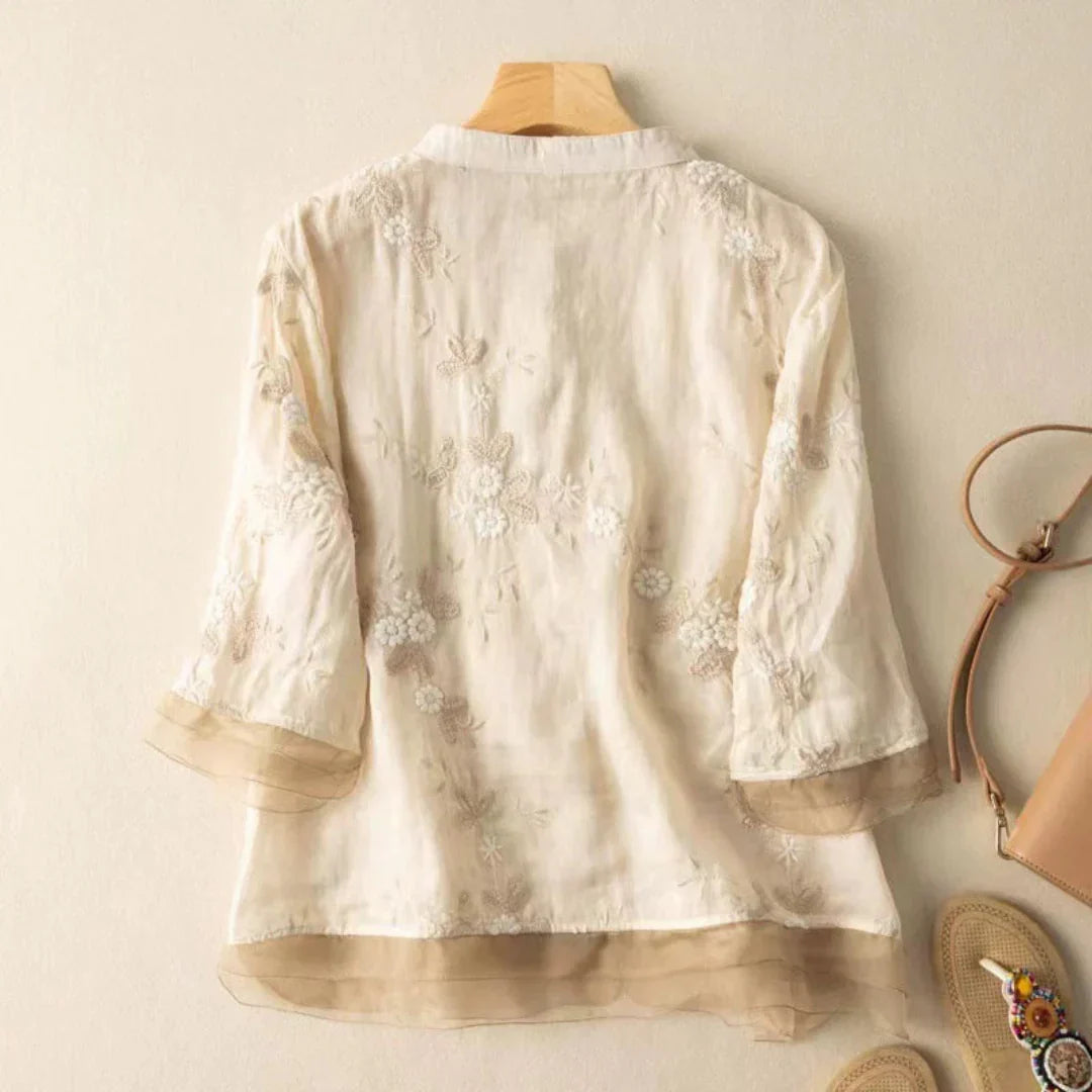 Dames Blouse Lichtgewicht Vrouwelijke Pasvorm