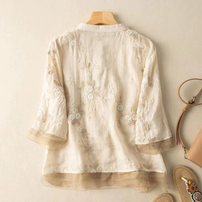 Dames Blouse Lichtgewicht Vrouwelijke Pasvorm