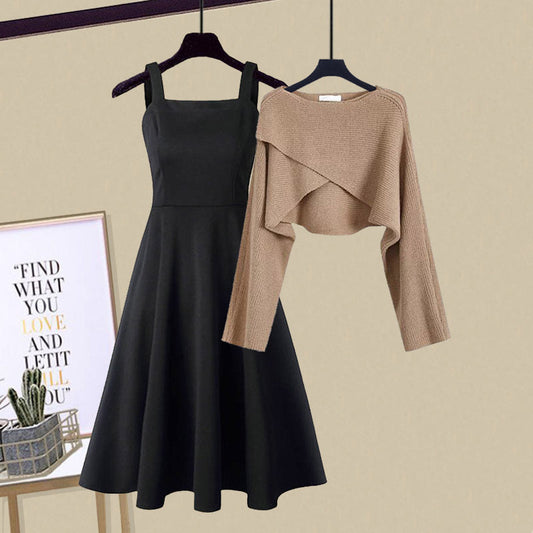 Dames Jurk met Topcombinatie Comfortabele Pasvorm - StudioMarella