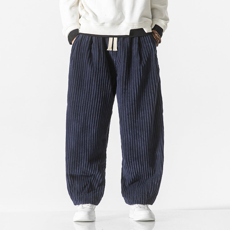 Elegante Corduroy Broek Zacht Comfortabel Katoen - StudioMarella